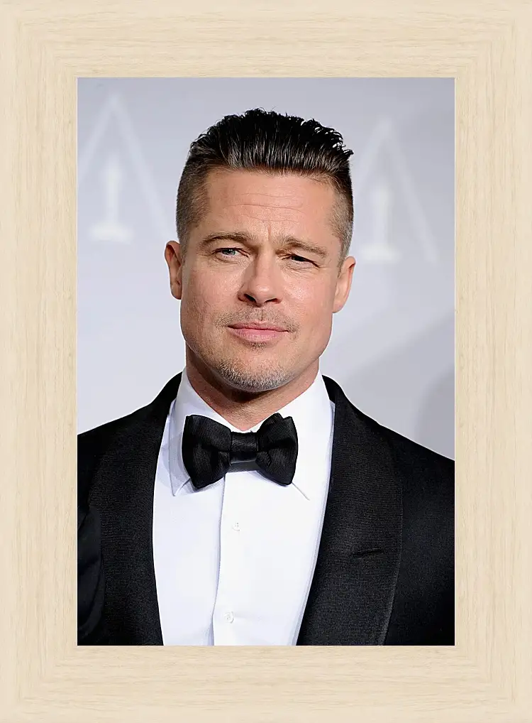 Картина в раме - Брэд Питт. Brad Pitt