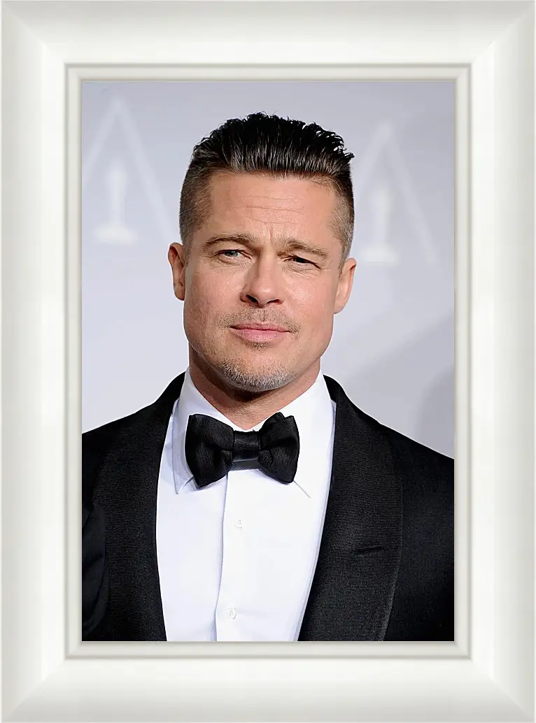 Картина в раме - Брэд Питт. Brad Pitt