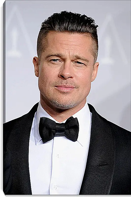 Часы картина - Брэд Питт. Brad Pitt