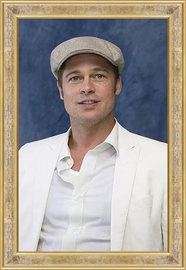 Картина в раме - Брэд Питт. Brad Pitt