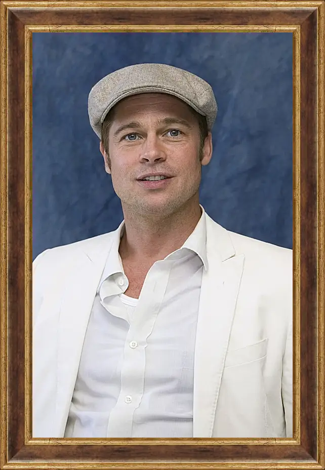 Картина в раме - Брэд Питт. Brad Pitt