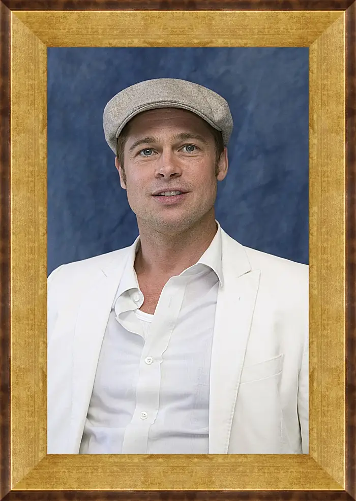 Картина в раме - Брэд Питт. Brad Pitt