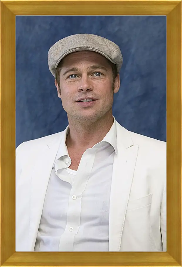 Картина в раме - Брэд Питт. Brad Pitt