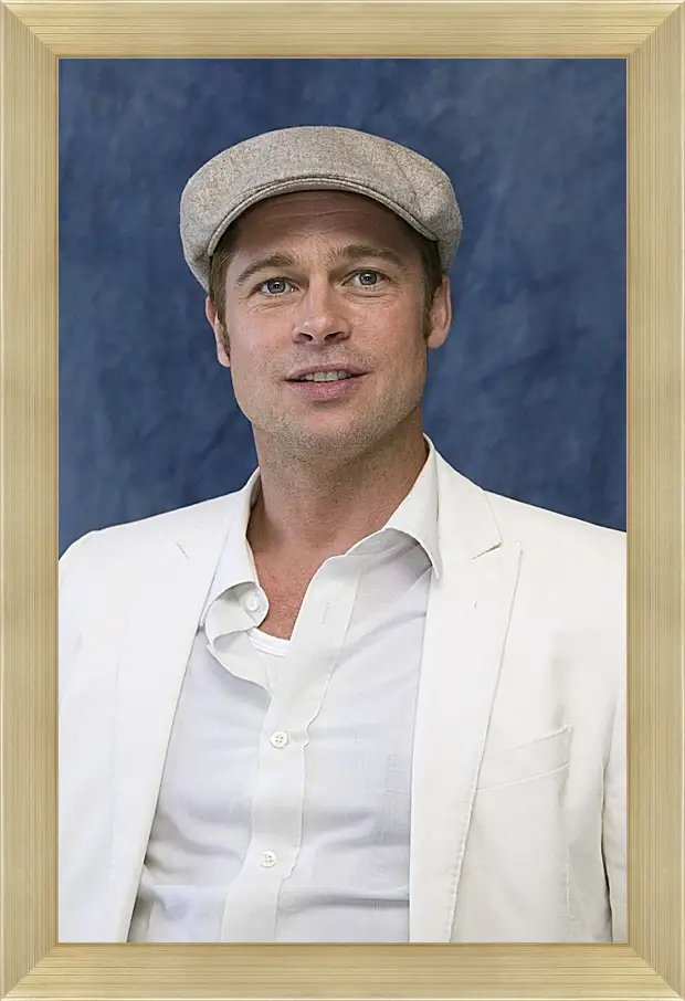 Картина в раме - Брэд Питт. Brad Pitt