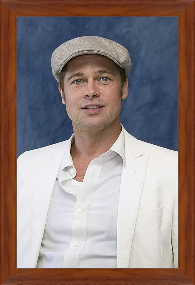 Картина в раме - Брэд Питт. Brad Pitt