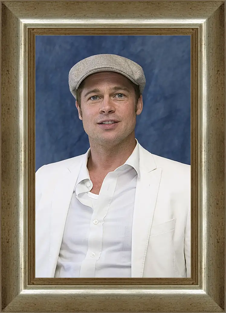 Картина в раме - Брэд Питт. Brad Pitt