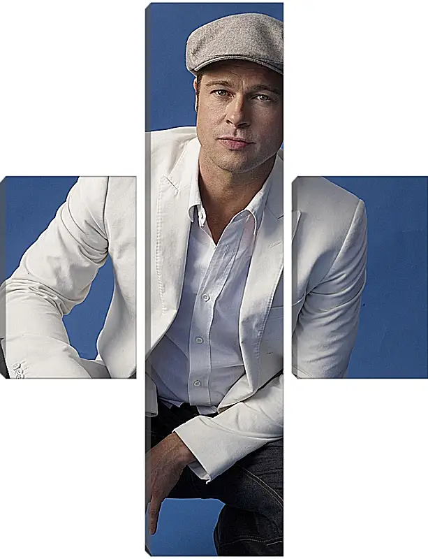 Модульная картина - Брэд Питт. Brad Pitt