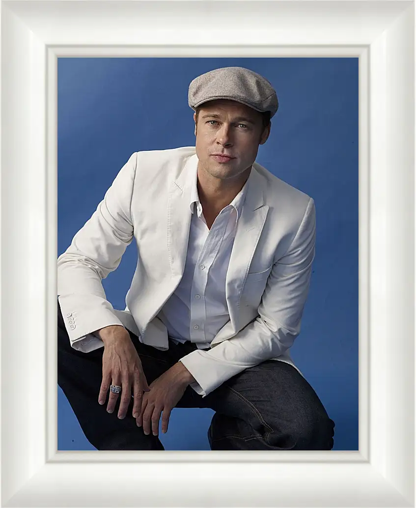 Картина в раме - Брэд Питт. Brad Pitt