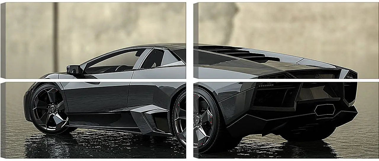 Модульная картина - Lamborgini Reventon