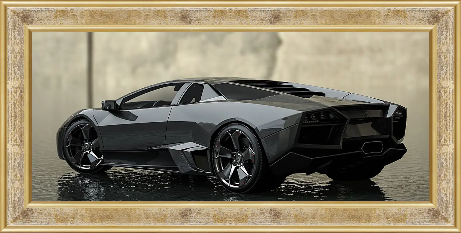 Картина в раме - Lamborgini Reventon