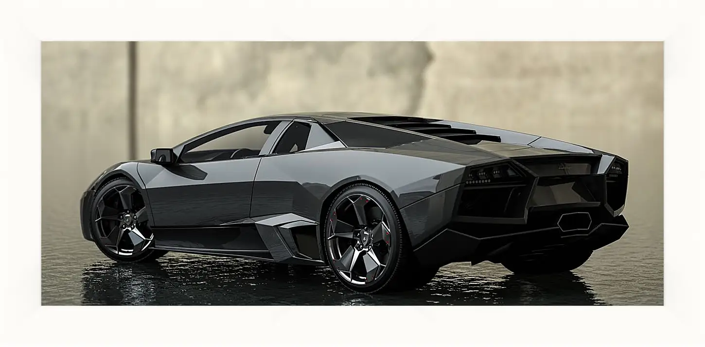 Картина в раме - Lamborgini Reventon