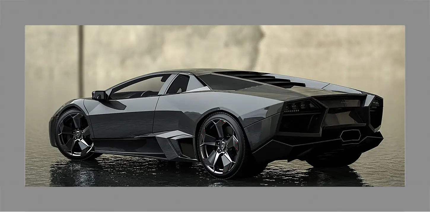 Картина в раме - Lamborgini Reventon