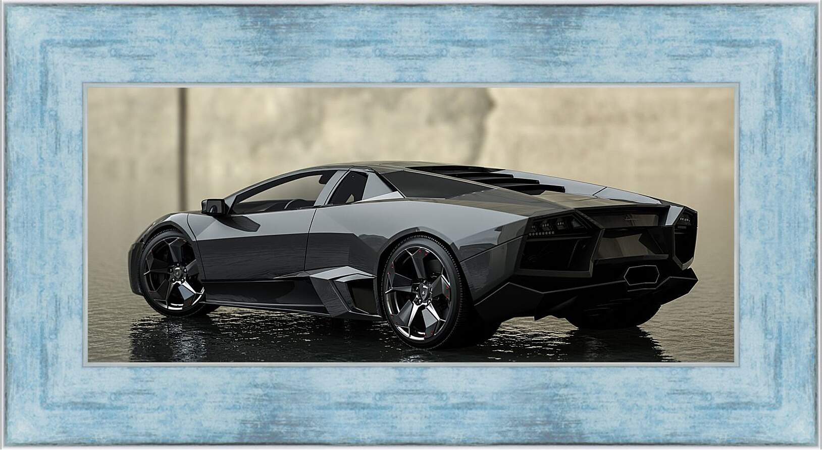 Картина в раме - Lamborgini Reventon