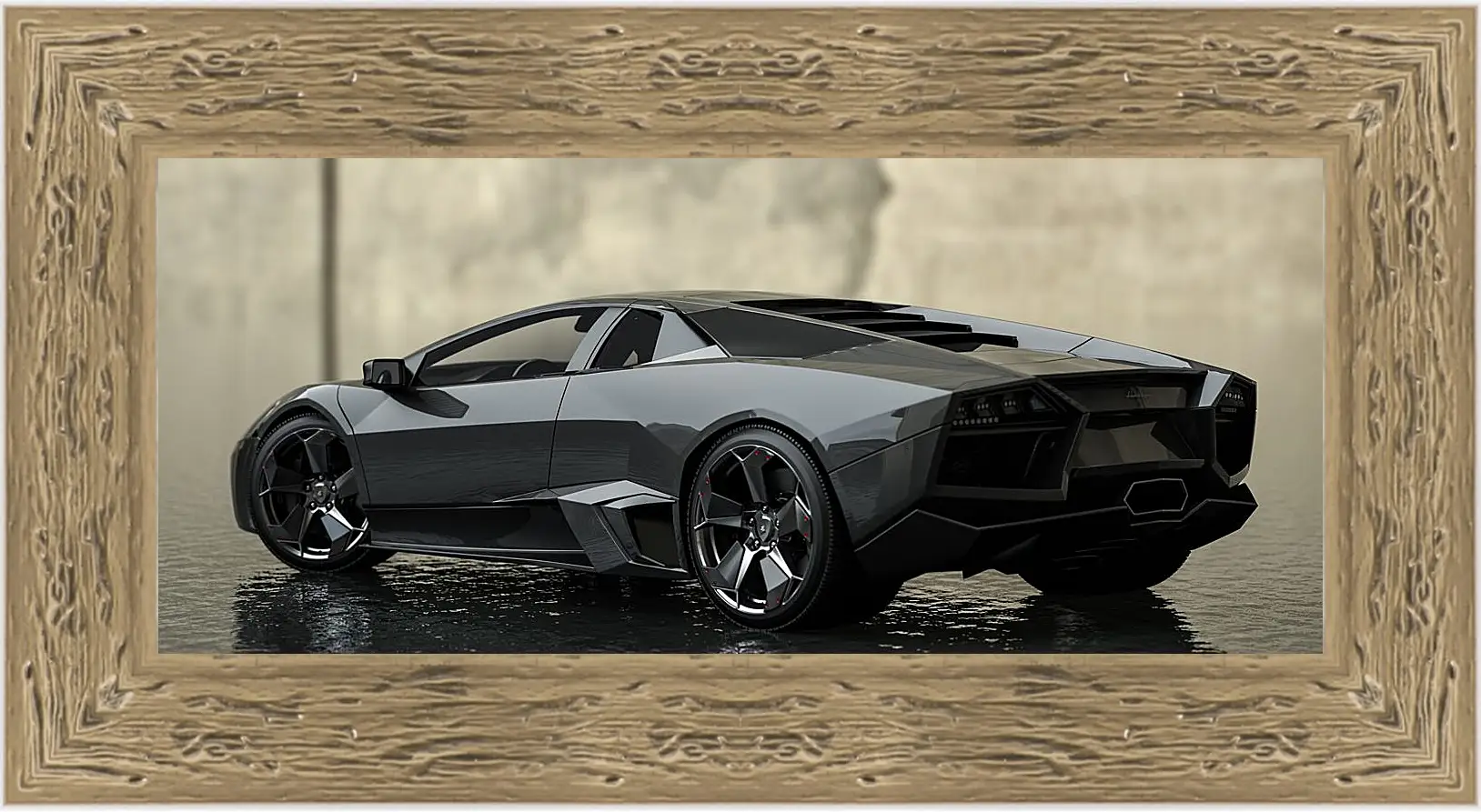 Картина в раме - Lamborgini Reventon