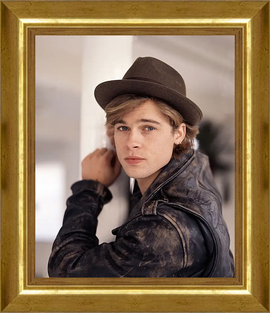Картина в раме - Брэд Питт. Brad Pitt