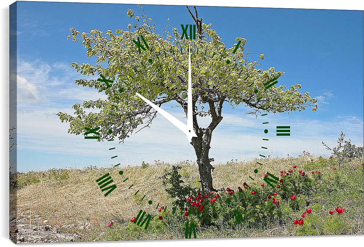 Часы картина - Лето