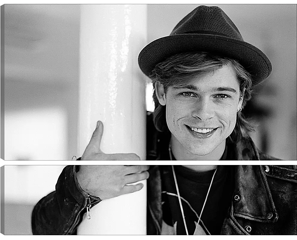 Модульная картина - Брэд Питт. Brad Pitt