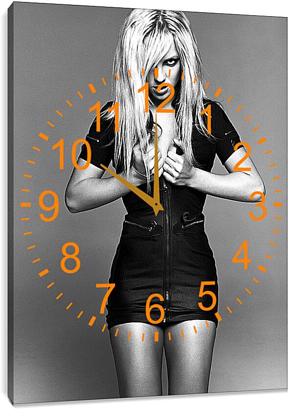 Часы картина - Бритни Спирс (Britney Spears)