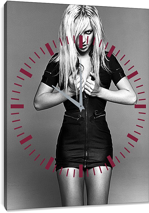 Часы картина - Бритни Спирс (Britney Spears)