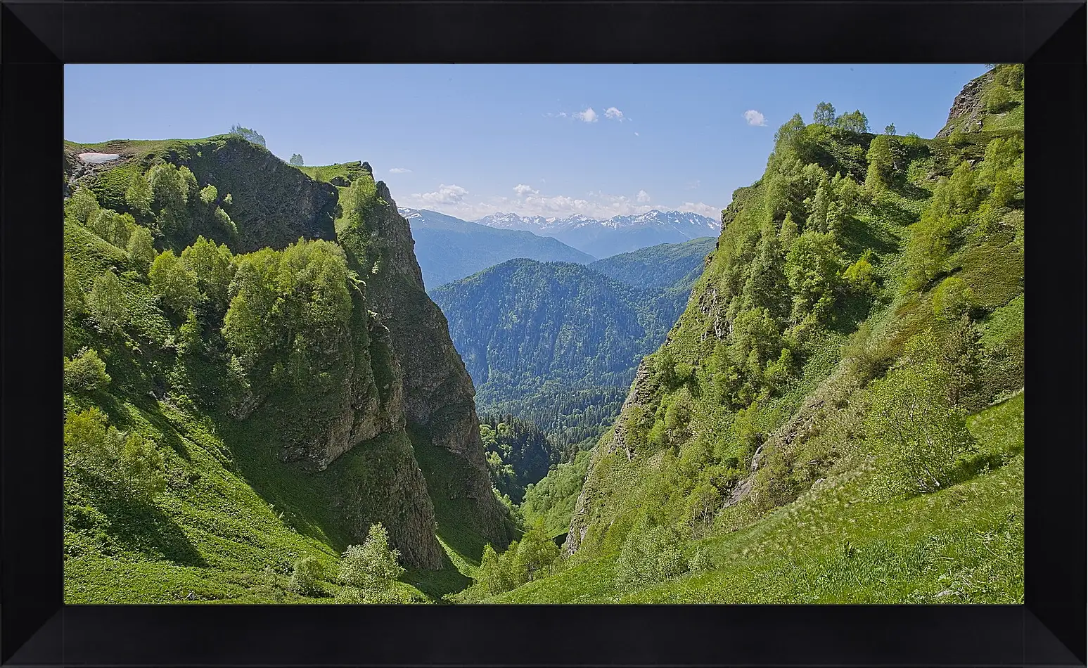 Картина в раме - Лето