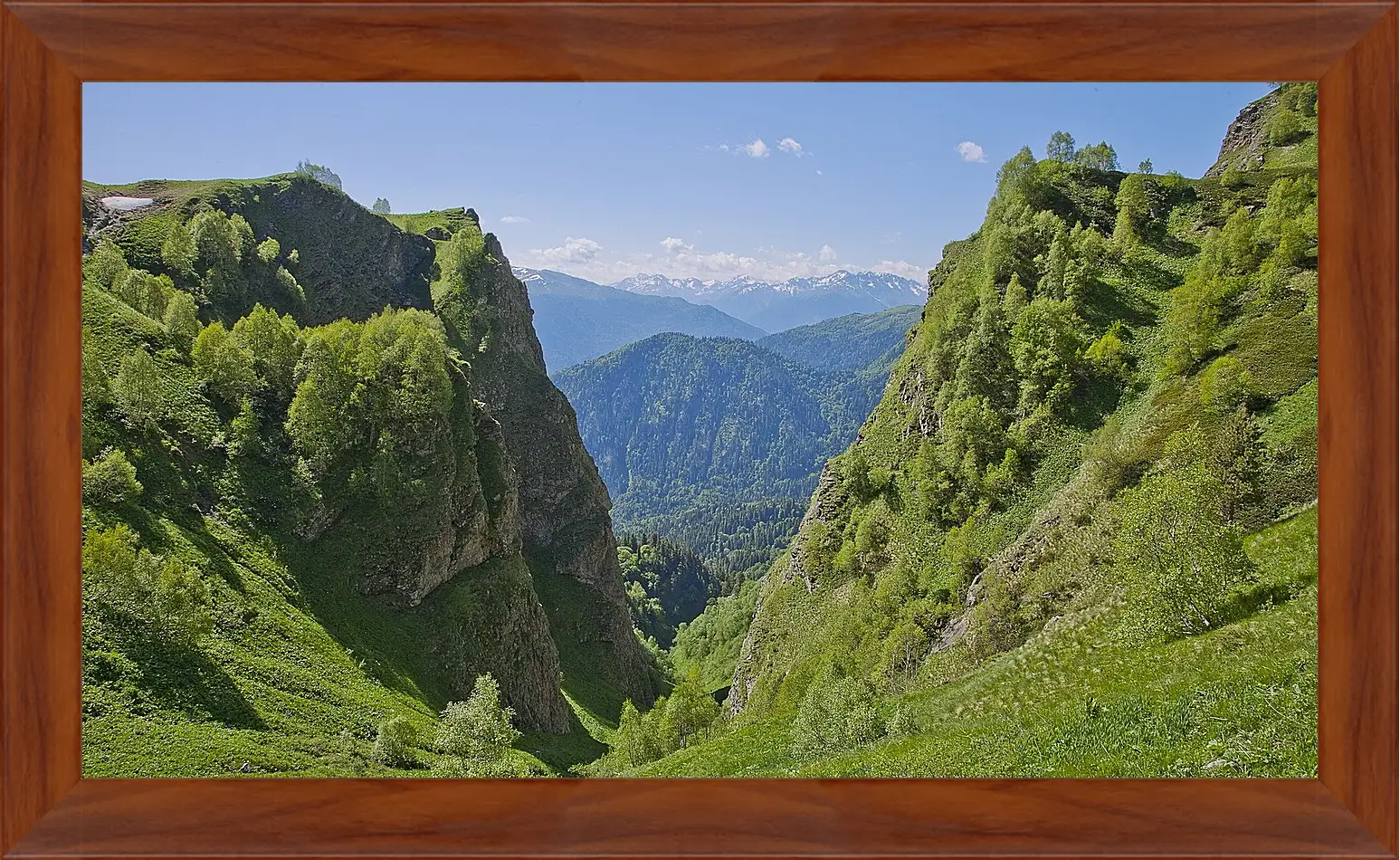 Картина в раме - Лето