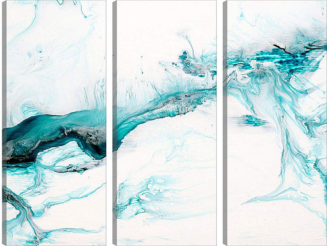 Модульная картина - Ледяное озеро