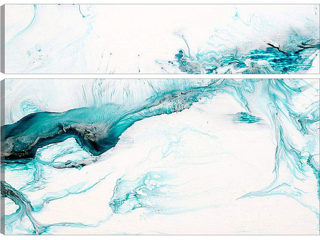 Модульная картина - Ледяное озеро