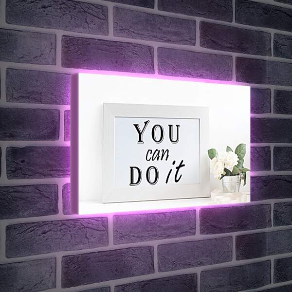 Лайтбокс световая панель - Ты можешь это сделать