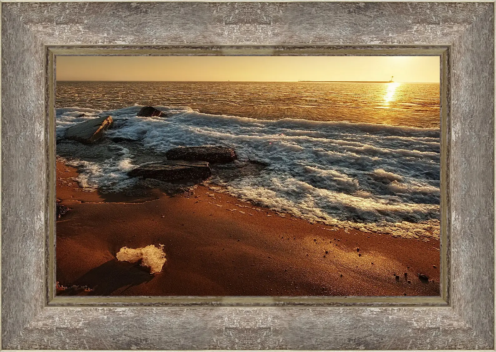 Картина в раме - Лето
