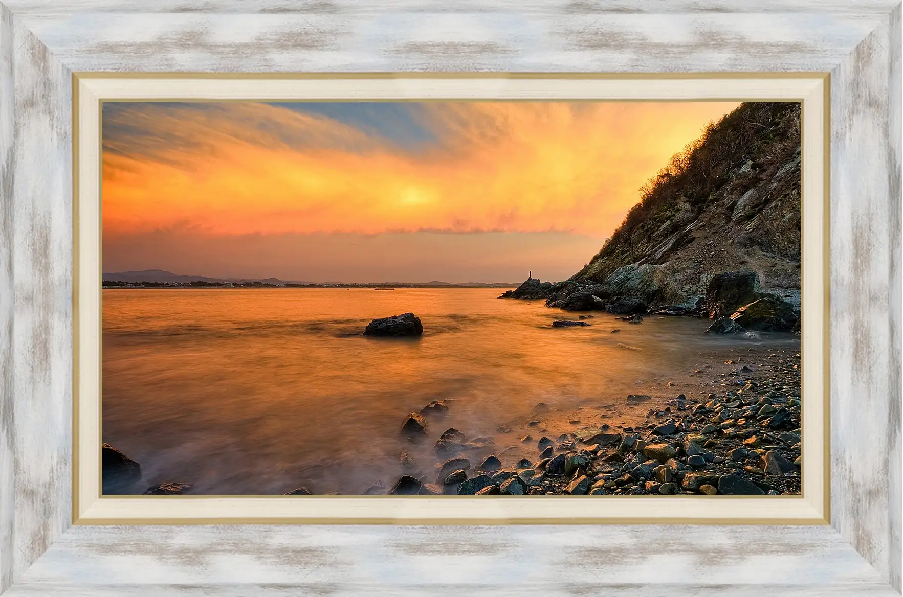 Картина в раме - Лето