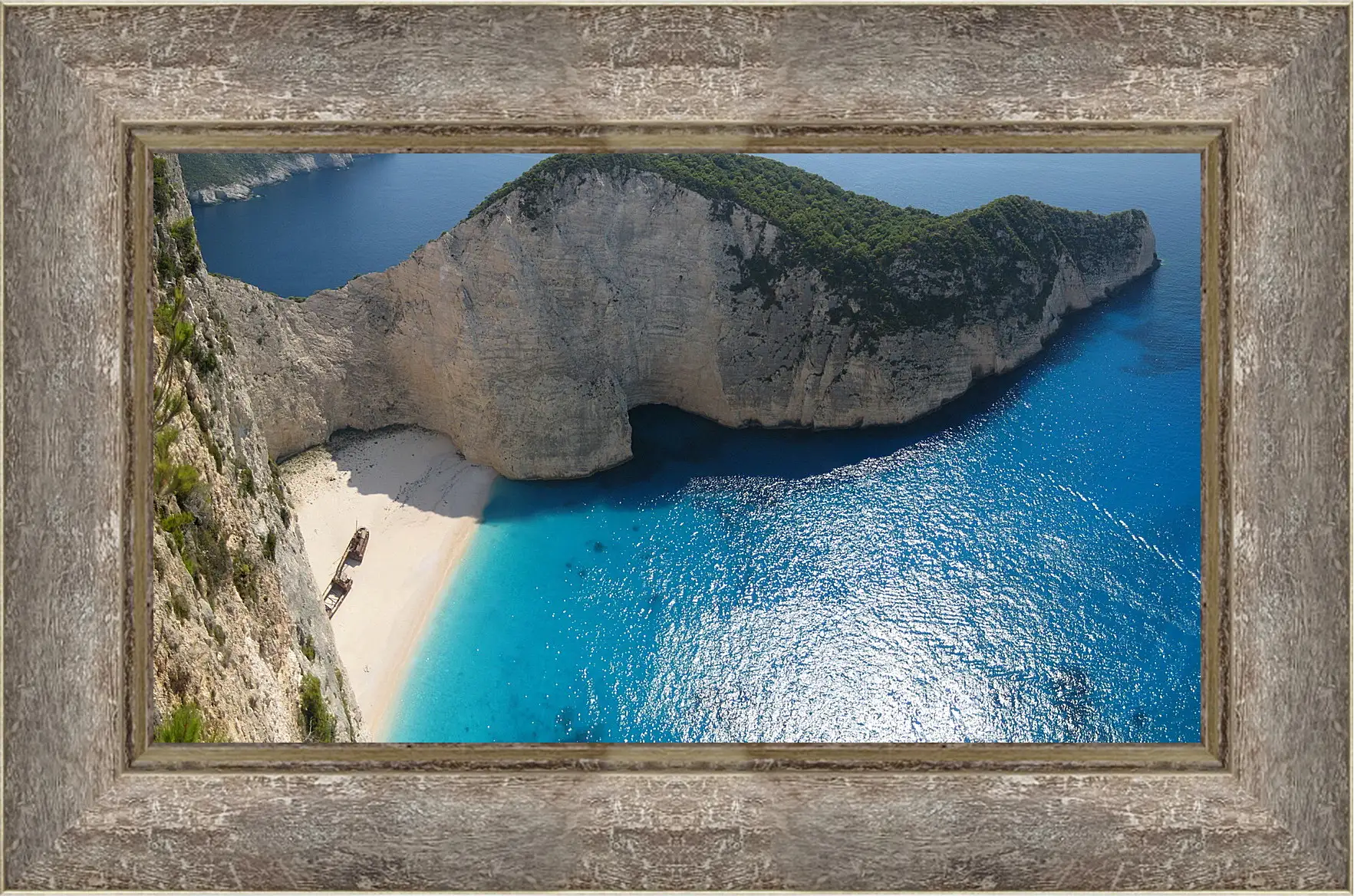 Картина в раме - Лето