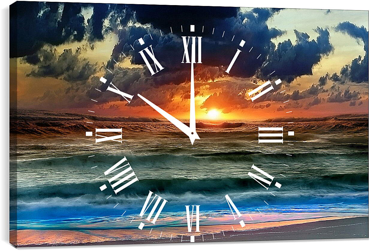 Часы картина - Лето