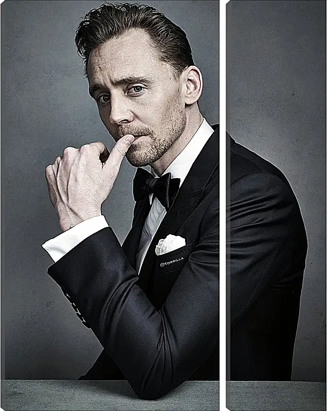 Модульная картина - Том Хиддлстон. Thomas Hiddleston