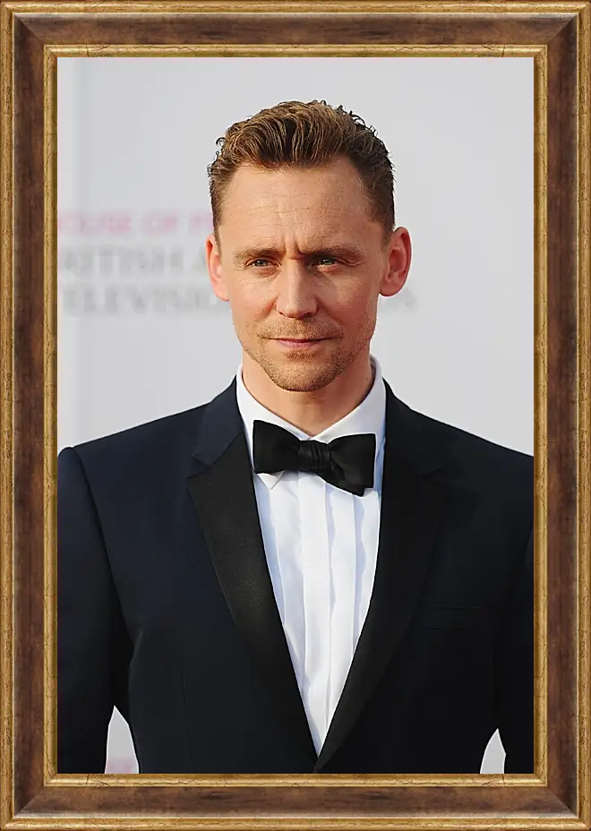 Картина в раме - Том Хиддлстон. Thomas Hiddleston