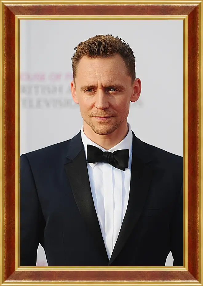 Картина в раме - Том Хиддлстон. Thomas Hiddleston