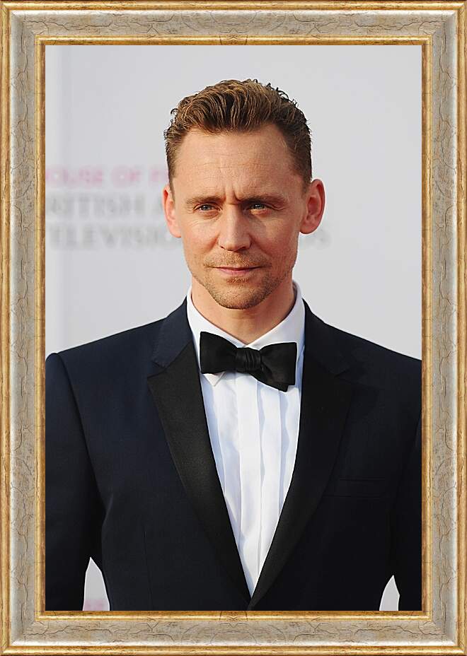 Картина в раме - Том Хиддлстон. Thomas Hiddleston