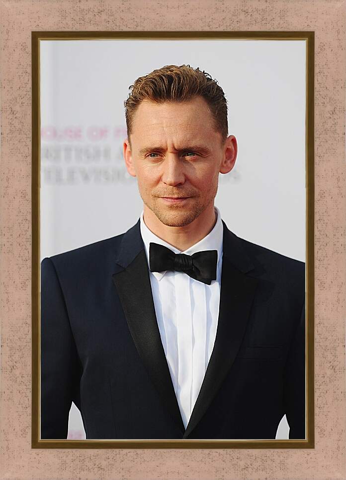 Картина в раме - Том Хиддлстон. Thomas Hiddleston