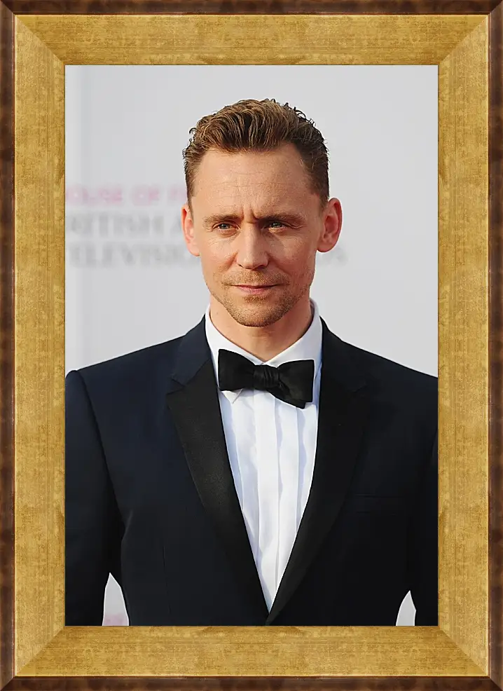 Картина в раме - Том Хиддлстон. Thomas Hiddleston