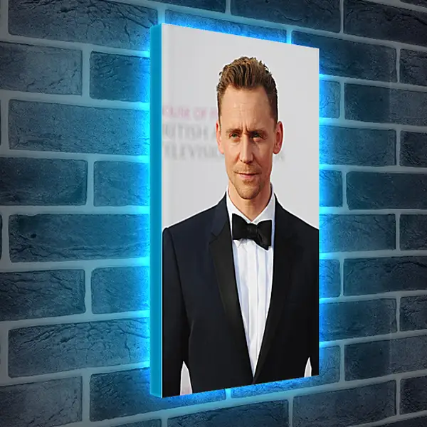 Лайтбокс световая панель - Том Хиддлстон. Thomas Hiddleston