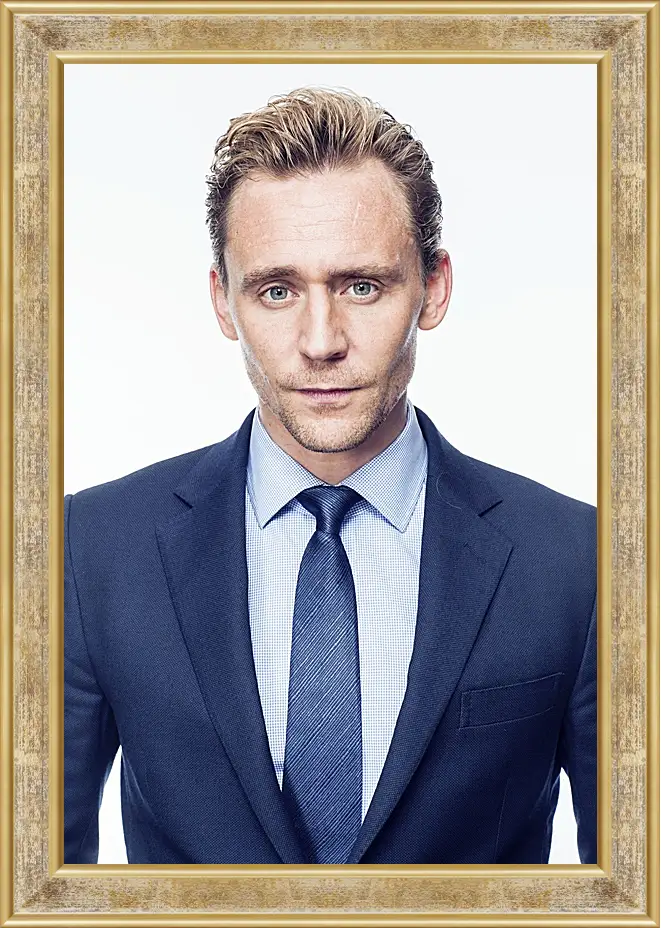 Картина в раме - Том Хиддлстон. Thomas Hiddleston