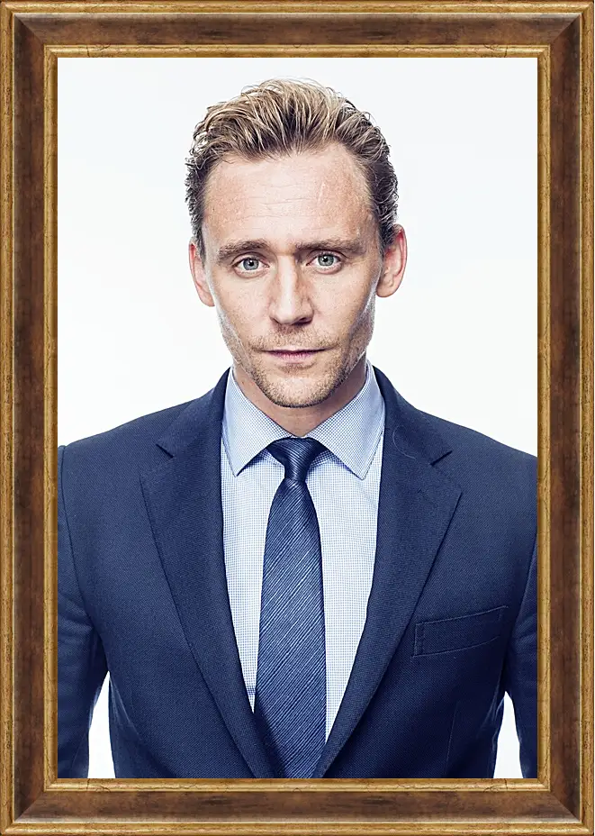 Картина в раме - Том Хиддлстон. Thomas Hiddleston