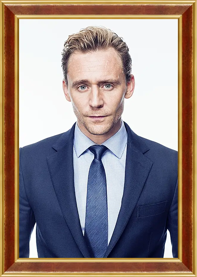 Картина в раме - Том Хиддлстон. Thomas Hiddleston