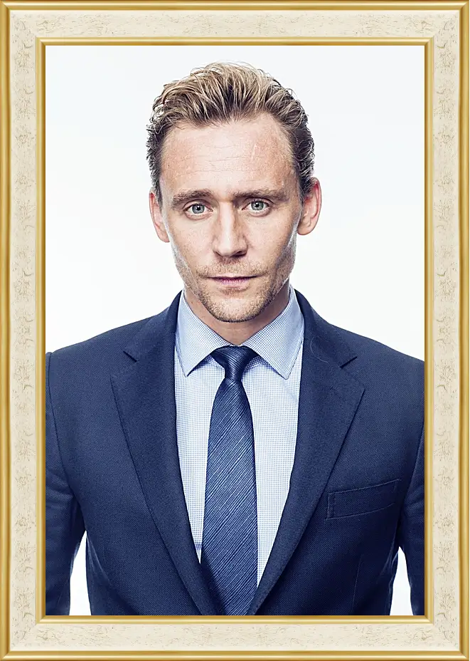 Картина в раме - Том Хиддлстон. Thomas Hiddleston