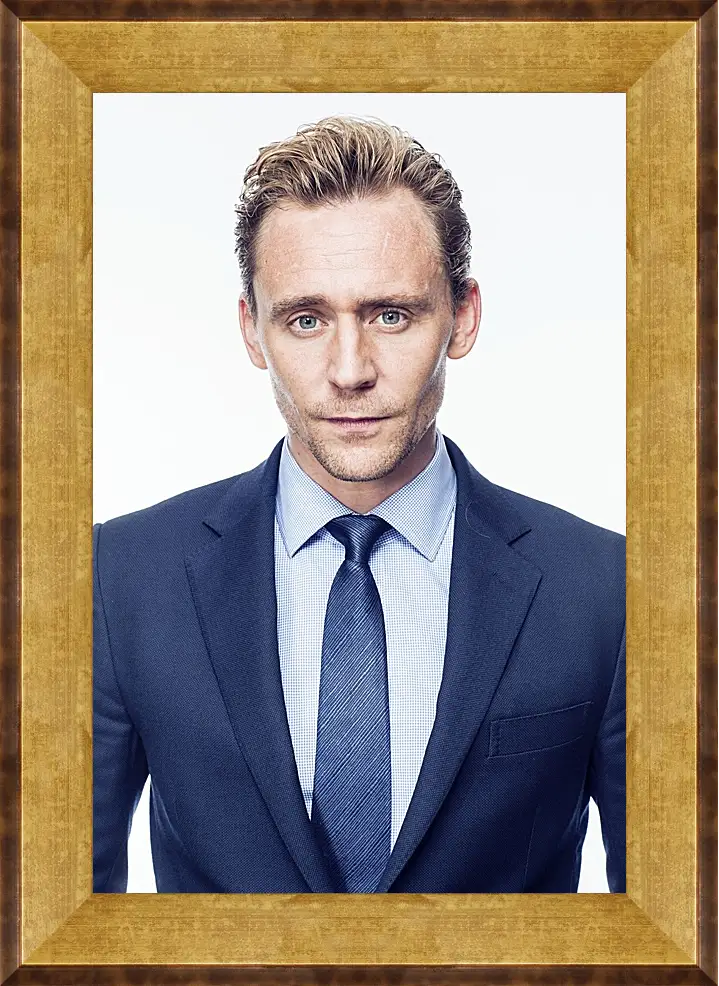 Картина в раме - Том Хиддлстон. Thomas Hiddleston