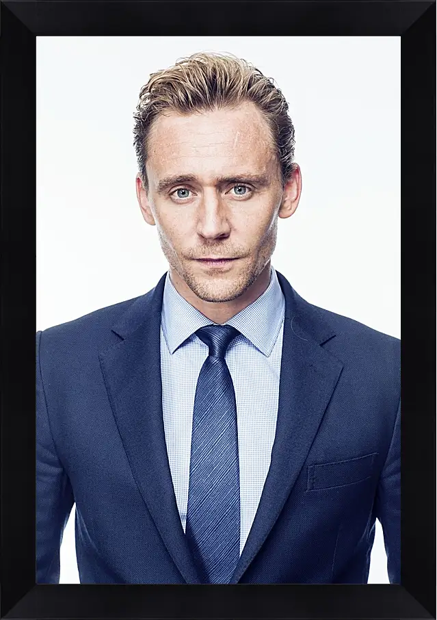 Картина в раме - Том Хиддлстон. Thomas Hiddleston