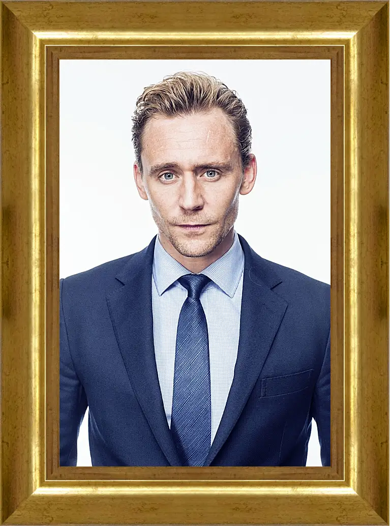 Картина в раме - Том Хиддлстон. Thomas Hiddleston