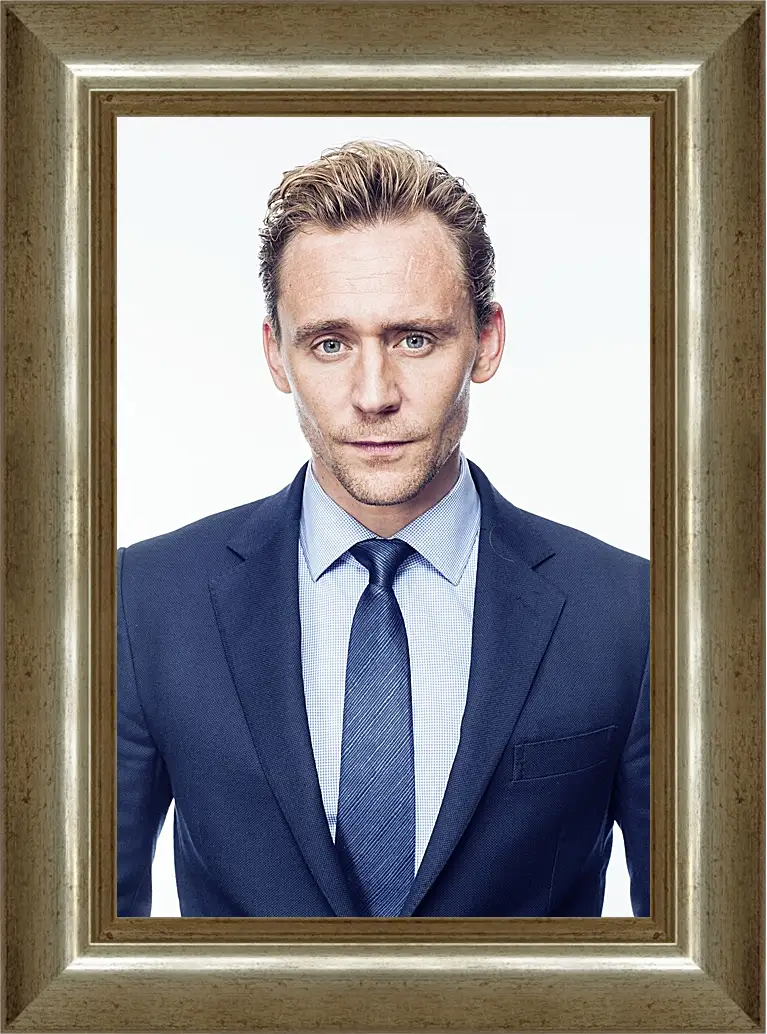 Картина в раме - Том Хиддлстон. Thomas Hiddleston