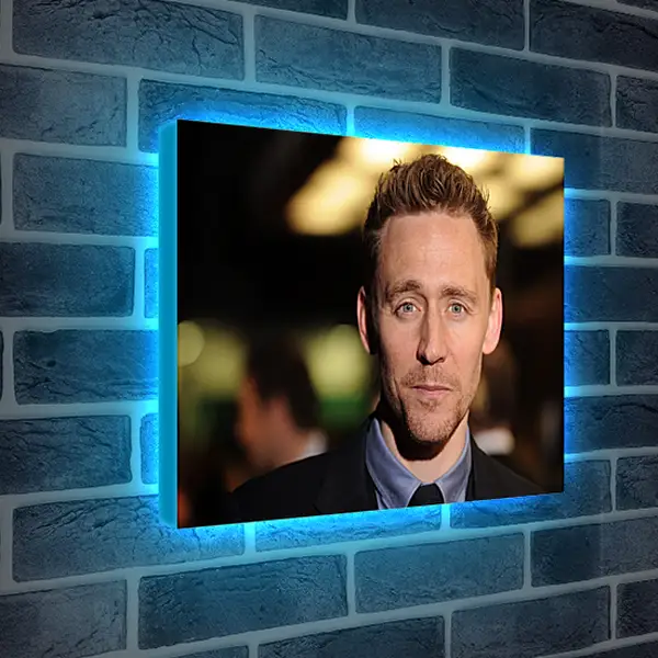 Лайтбокс световая панель - Том Хиддлстон. Thomas Hiddleston