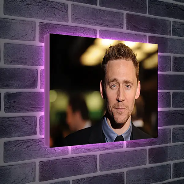 Лайтбокс световая панель - Том Хиддлстон. Thomas Hiddleston