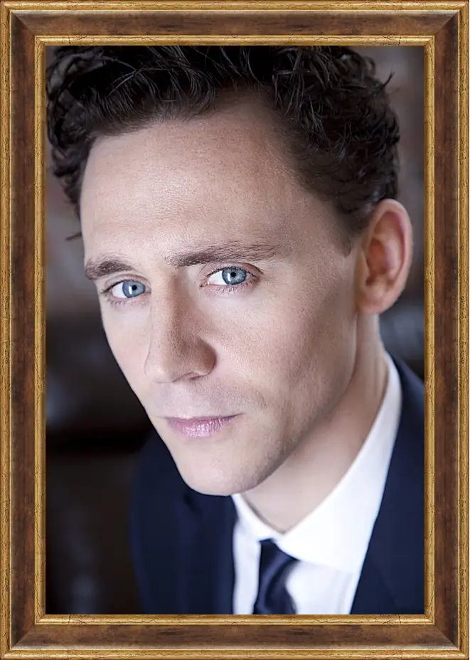 Картина в раме - Том Хиддлстон. Thomas Hiddleston